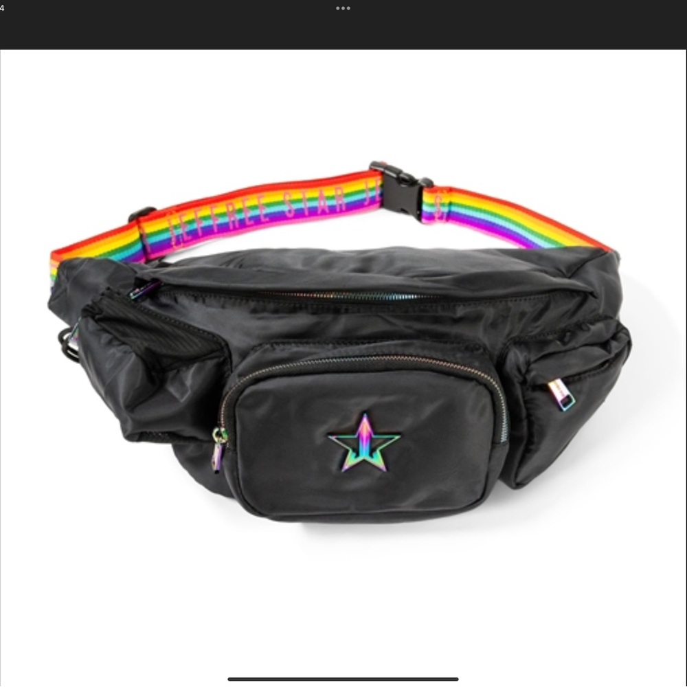 Jeffree Star Black Rainbow Fanny‎ Pack